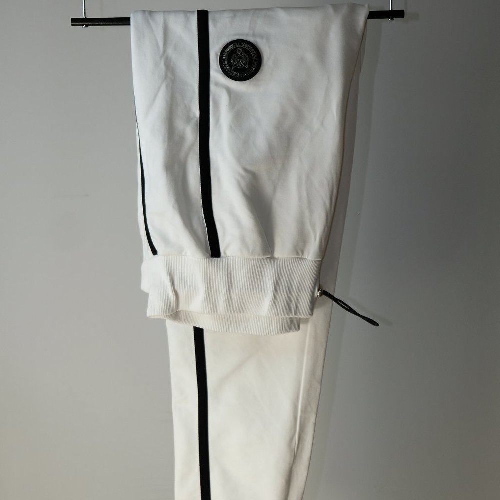 PHILIPP PLEIN WHITE JOGGING TROUSERS